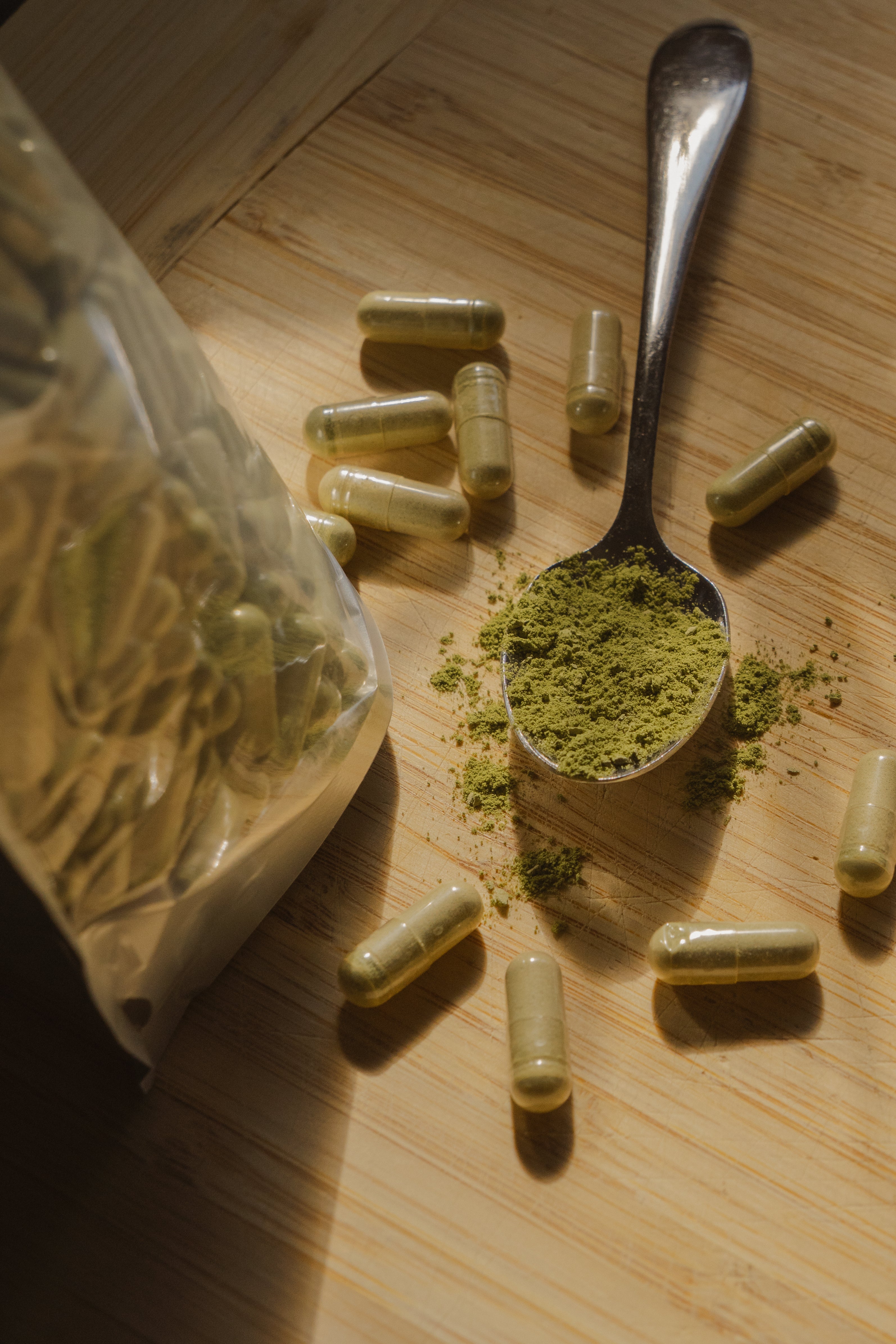 Organic Moringa Leaf Capsules