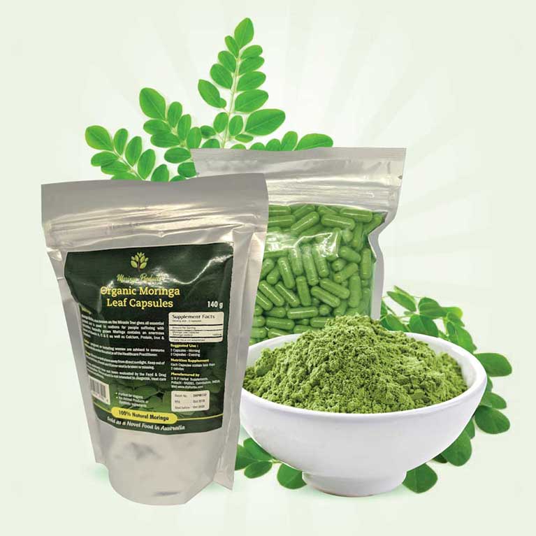 Organic Moringa Leaf Capsules – Moringa Products NZ